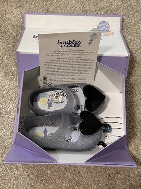 Baubles + Soles Kaia Starlight  Kids size 7